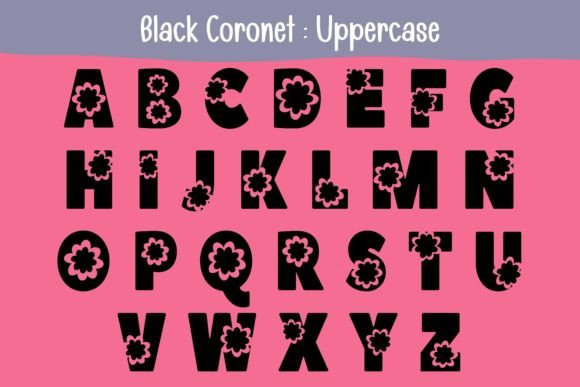 Black Coronet Font - Preview 3