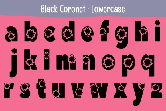 Black Coronet Font - Preview 4