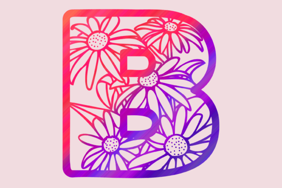 Black Eyed Susan Lace Font - Preview 2