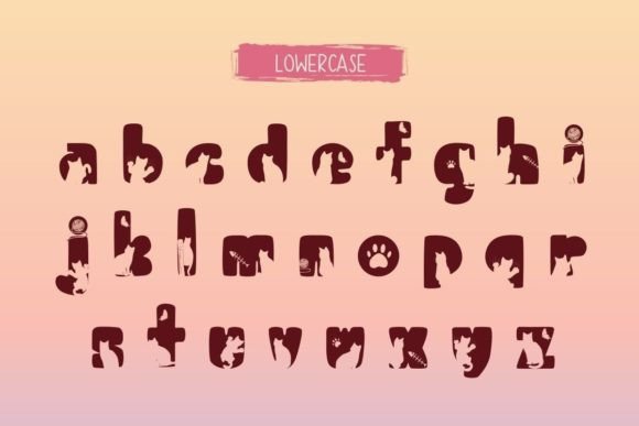 Cat Love Font - Preview 2
