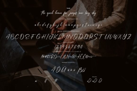 Fellintos Font PNG with transparent background - Preview 5