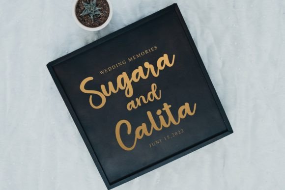 Graduate Font PNG with transparent background - Preview 3