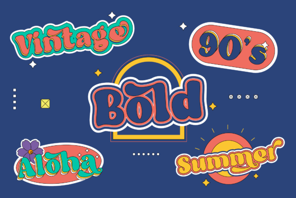 Groovy Font - Preview 2
