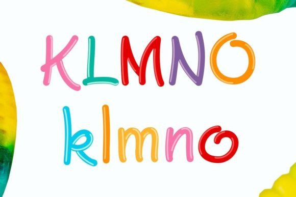 Hagen Kids Jellystick Font PNG with transparent background - Preview 3