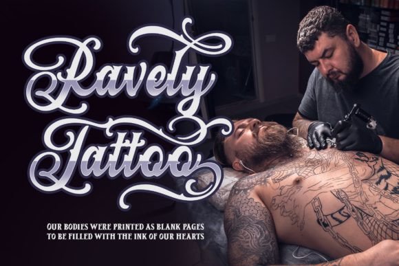 Loyalty Chicano Font PNG with transparent background - Preview 1