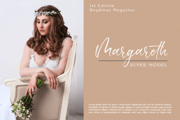Magnacata Font PNG with transparent background - Preview 1