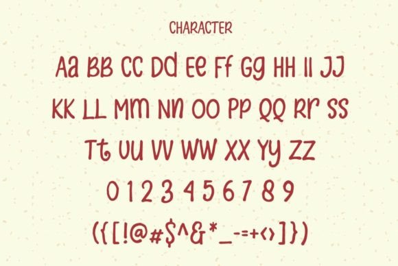 Meizda Font PNG with transparent background - Preview 4
