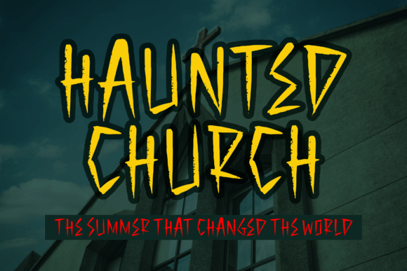 Monster Hellowen Font PNG with transparent background - Preview 5