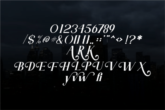 Monya Unguta Font PNG with transparent background - Preview 3