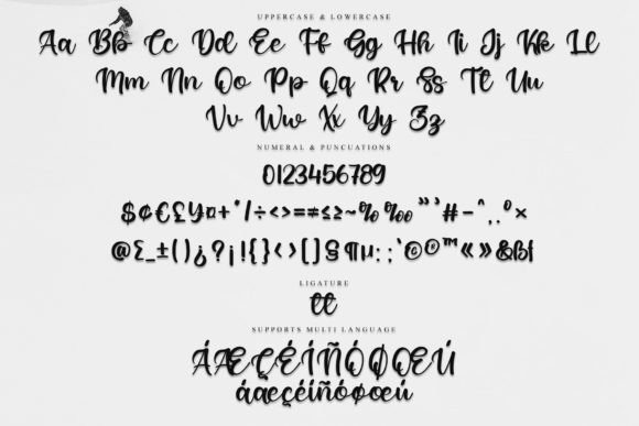 Pushed Font font preview - 6