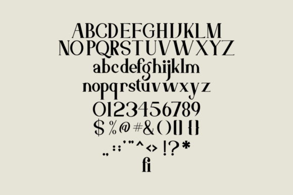 Qugafita Font PNG with transparent background - Preview 2