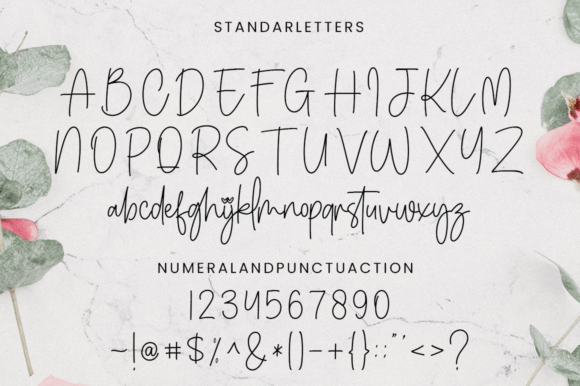 Romantic Austine Font PNG with transparent background - Preview 6