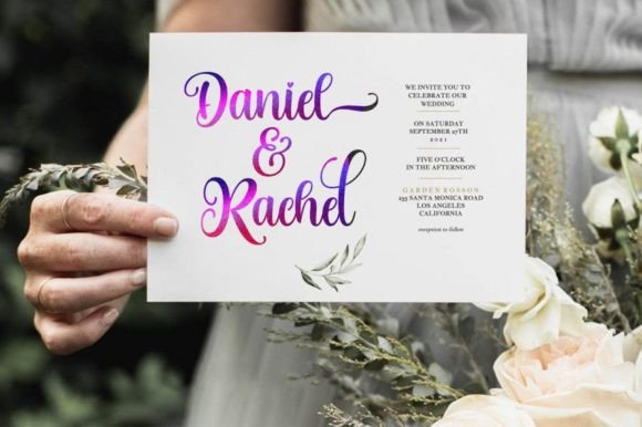 Sambrel Gatha Font PNG with transparent background - Preview 1