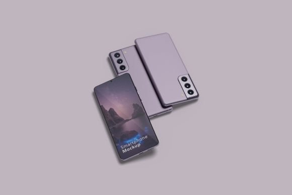 Smartphone Display Mockup Illustration Smartphone - Autre Par MA-KING_ART
