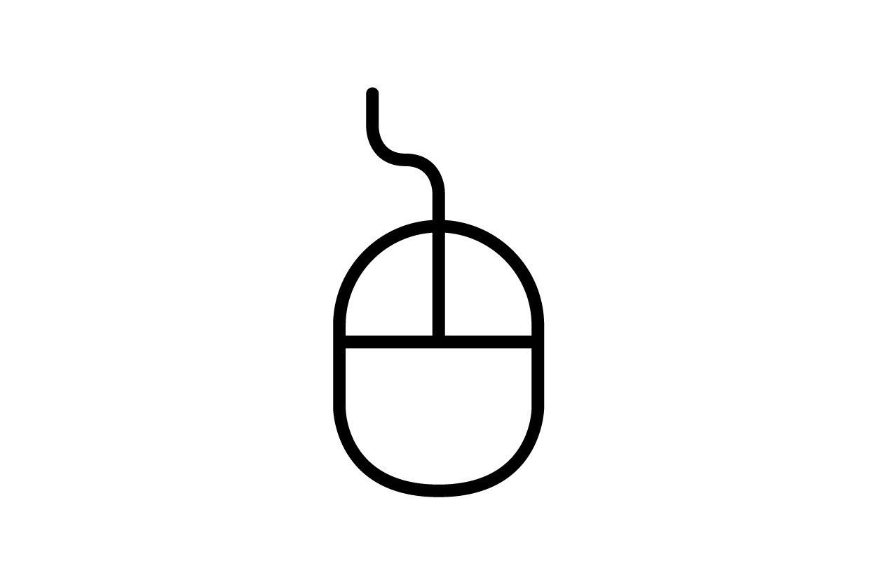 Mouse Line Icon Graphic by roughen.glyph · Creative Fabrica