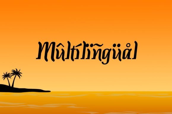 Aloha Font - Preview 1
