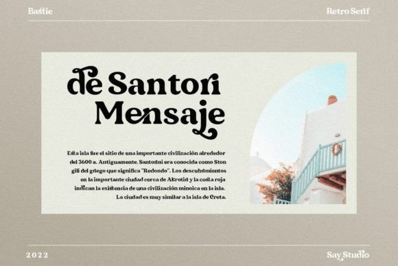 Bastie Font - Preview 1
