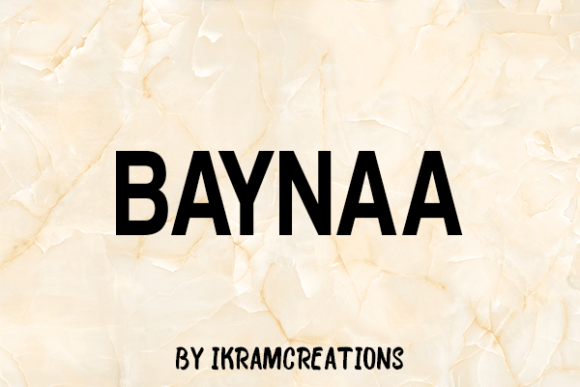 Baynaa Font - Preview 1