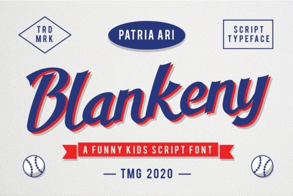 Blankeny Font - Preview 1