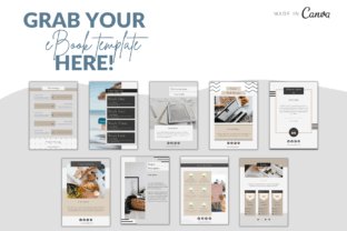 Canva EBook Template Neutral Color Graphic by Sian Bilcliffe · Creative ...