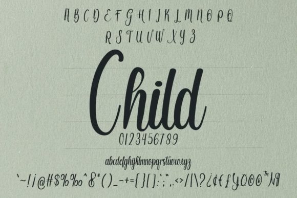 Child Font - Preview 1