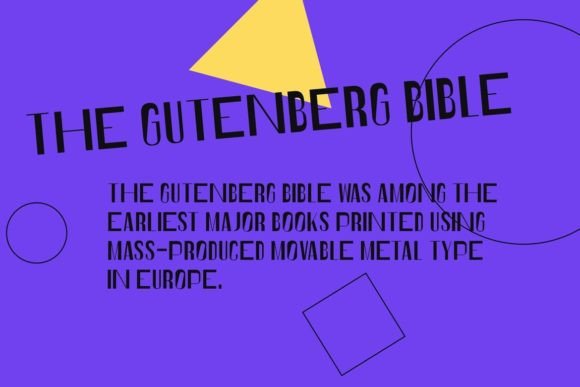 Corruption Font - Preview 1