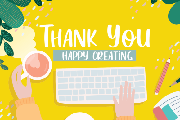 Lemon Bright Font PNG with transparent background - Preview 5