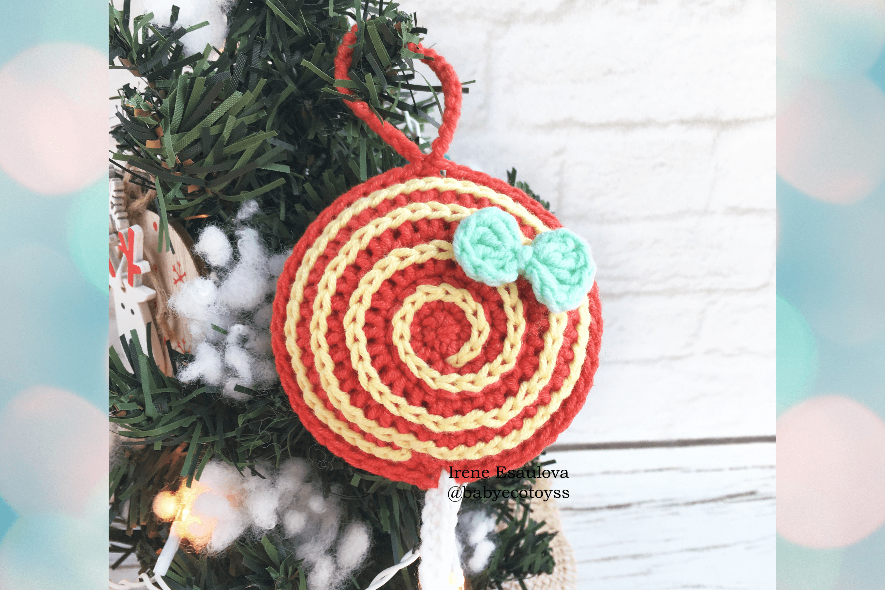 Lollipop Ornament