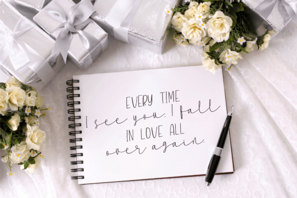 Milanicay Font PNG with transparent background - Preview 3