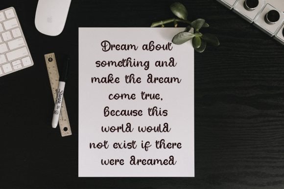 Notice Font PNG with transparent background - Preview 1