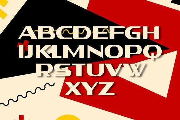 Pyramisa Font PNG with transparent background - Preview 3