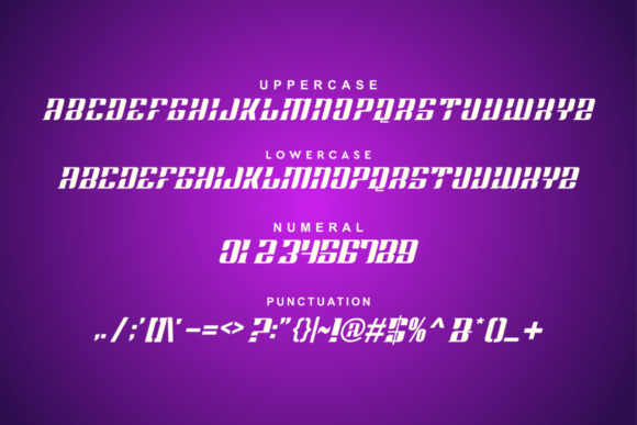 Quaking Font PNG with transparent background - Preview 2