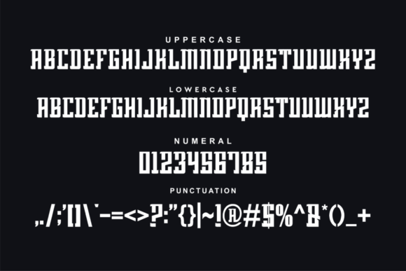 Requber Font PNG with transparent background - Preview 2