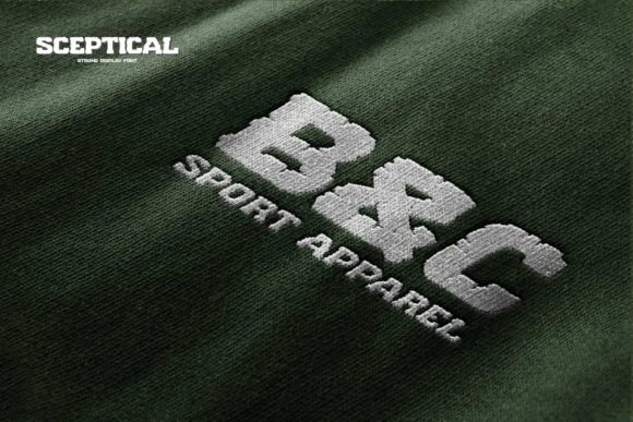 Sceptical Font PNG with transparent background - Preview 4