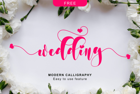 Wedding Font — Infontree wedding font