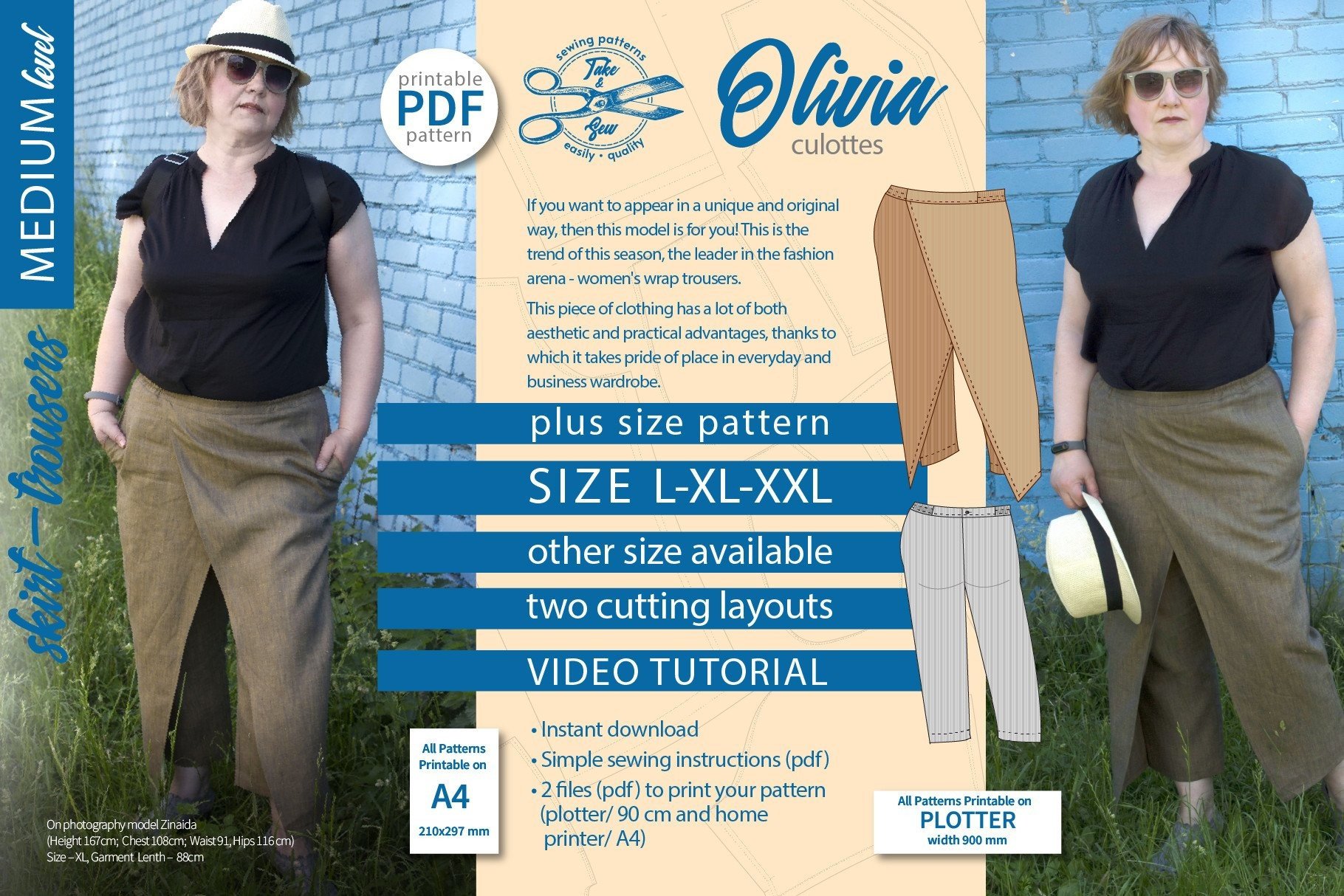 Wrap Pants Olivia
