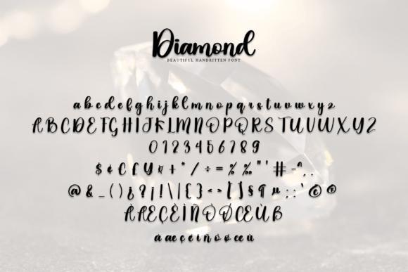 Diamond Font - Preview 6