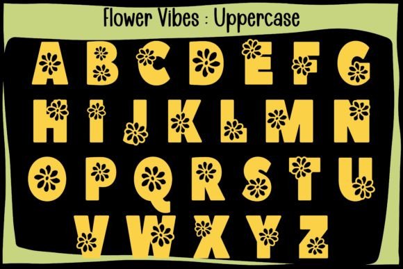 Flower Vibes Font - Preview 2
