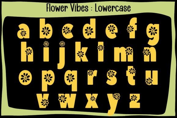 Flower Vibes Font - Preview 3