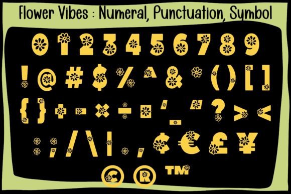 Flower Vibes Font - Preview 4