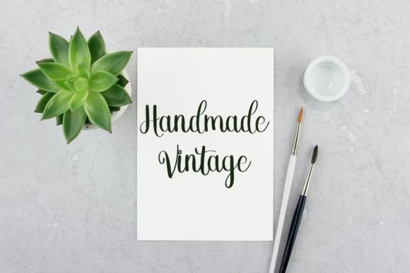 Girly Font PNG with transparent background - Preview 2