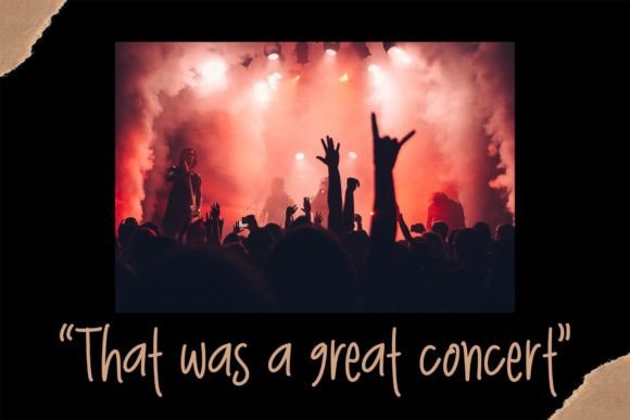 Great Night Font PNG with transparent background - Preview 1