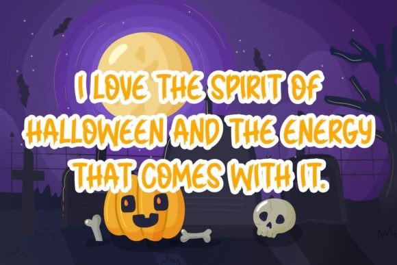 Halloween Font - Preview 1
