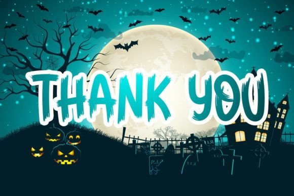 Halloween Font - Preview 4