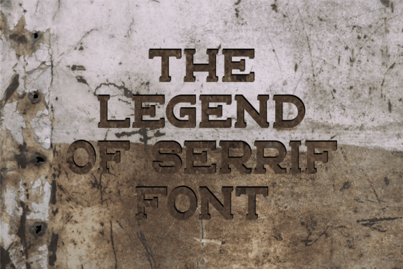 Kripevan Font PNG with transparent background - Preview 1