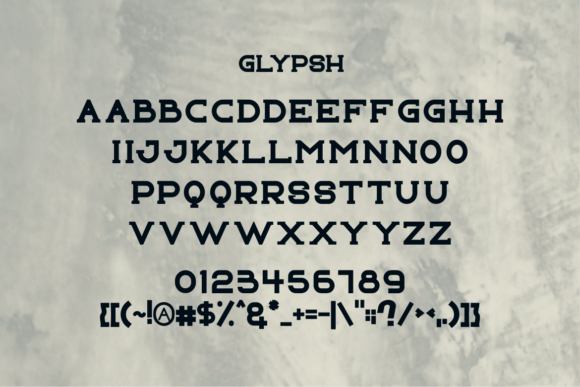 Kripevan Font PNG with transparent background - Preview 2