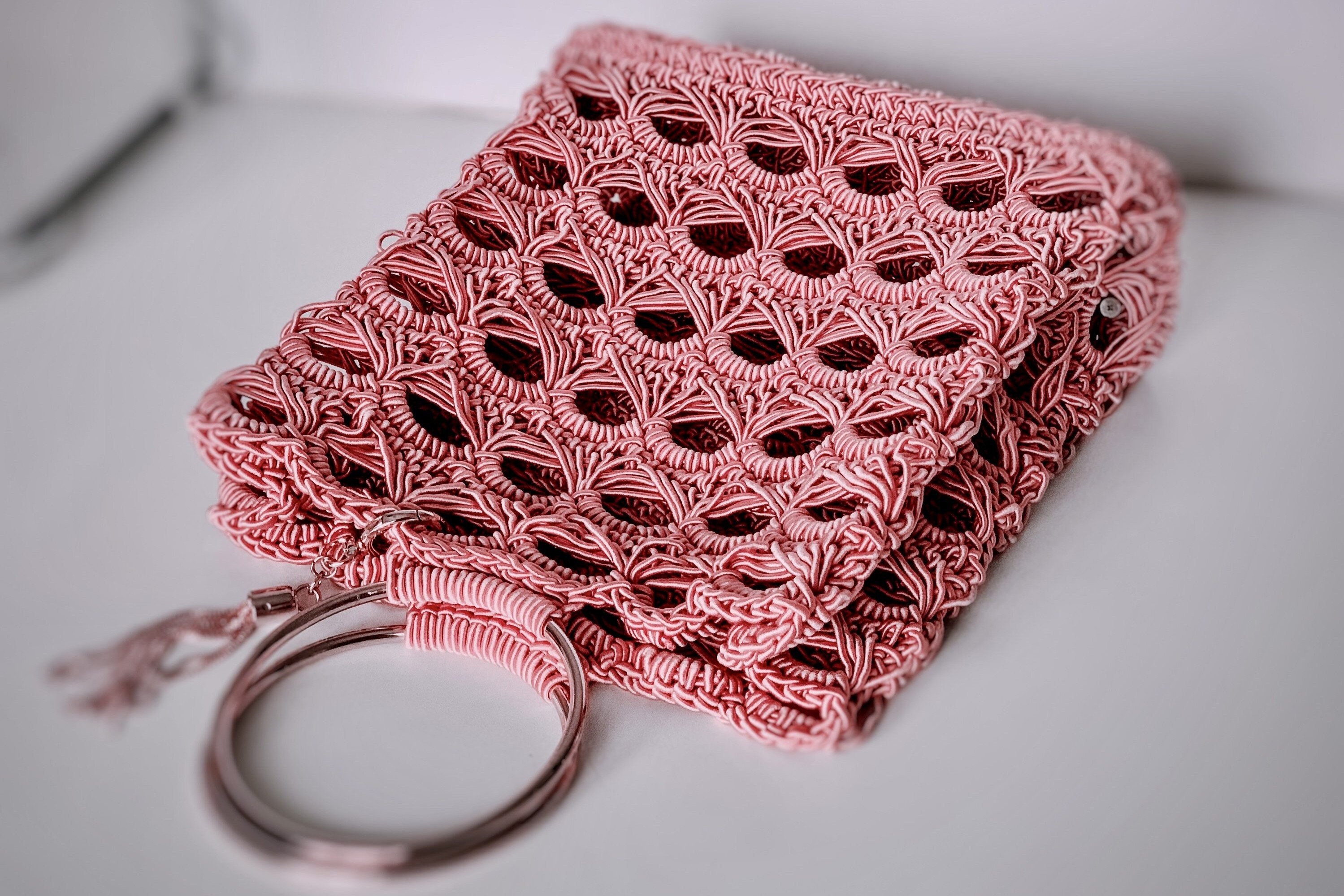 Mesh Bag Crochet Pattern PDF and Video