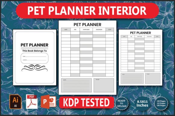 Pet Planner Log Book | KDP Interior