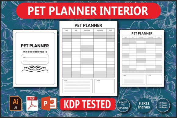 Pet Planner Log Book | KDP Interior