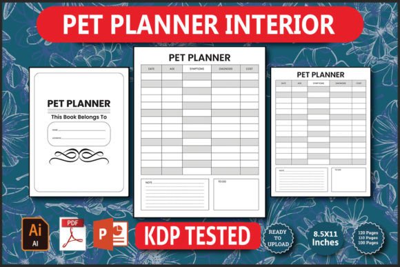 Pet Planner Log Book | KDP Interior